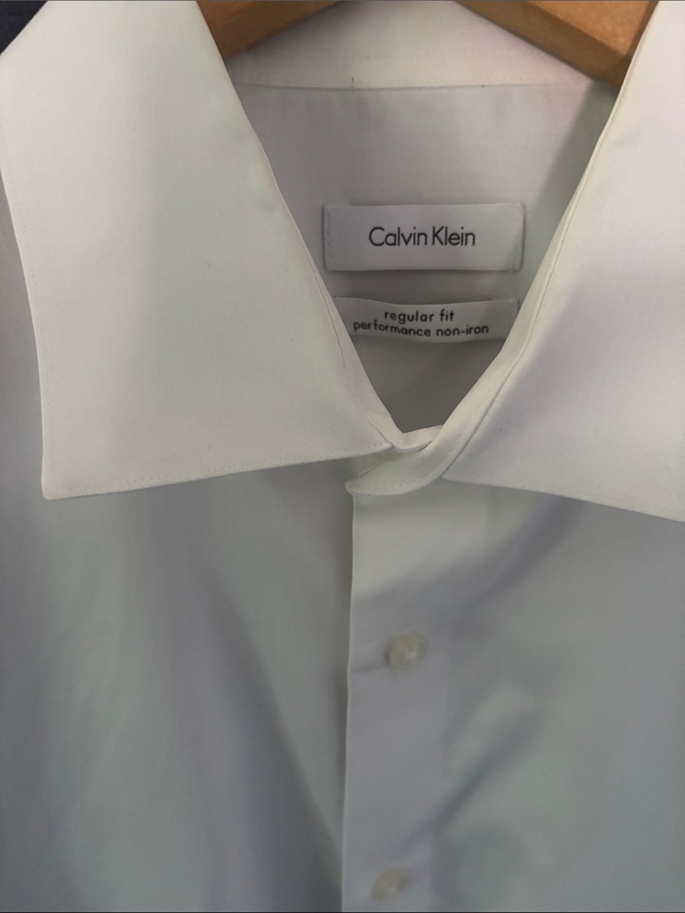 Lot of 7 Men's Long-Sleeve Dress Shirt - Classic Collared Shirt; size L - Picture 5 of 13